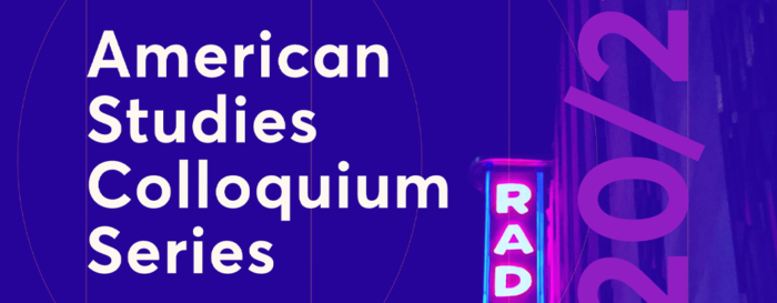 American Studies Colloquium Series